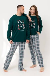 Пижамы с новогодней тематикой - 6